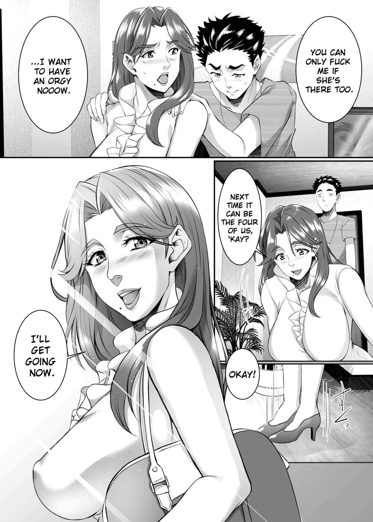 Hentai Manga Comic-Your Mom's A Pretty Good Woman, Huh?-Chapter 8-4